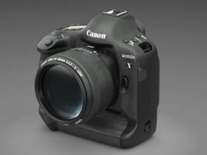 fotocamera reflex canon eos 1dx Modello 3D