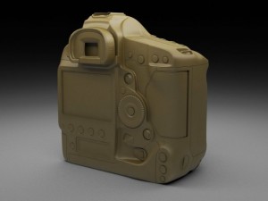 canon eos 1dx dslr camera 3D 모델