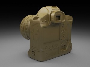 canon eos 1dx dslr camera 3D 모델