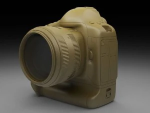 fotocamera reflex canon eos 1dx Modello 3D
