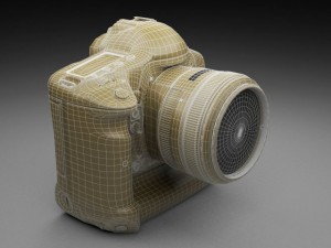 canon eos 1dx dslr camera 3D 모델