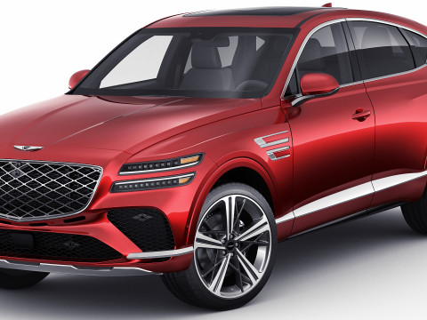 Genesis GV80 Coupe 2025 Modello 3D