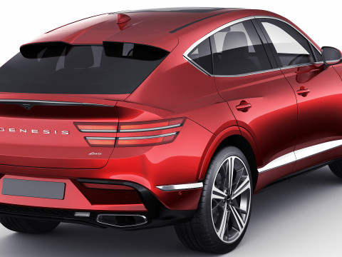Genesis GV80 Coupe 2025 Modello 3D