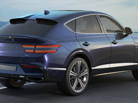 Genesis GV80 Coupe 2025 Modello 3D