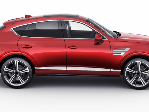 Genesis GV80 Coupe 2025 Modello 3D