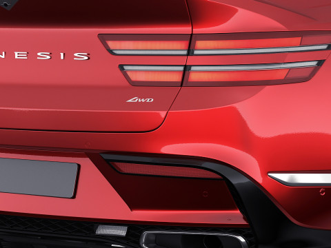Genesis GV80 Coupe 2025 Modello 3D