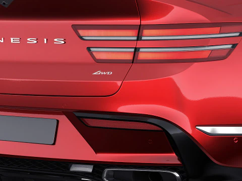 Genesis GV80 Coupe 2025 3D Model