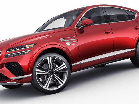 Genesis GV80 Coupe 2025 Modello 3D