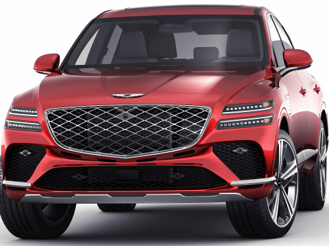 Genesis GV80 Coupe 2025 Modello 3D