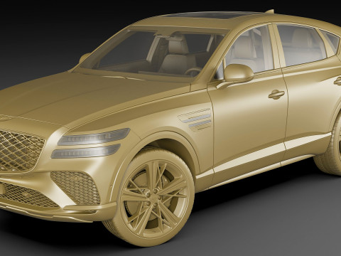 Genesis GV80 Coupe 2025 Modello 3D