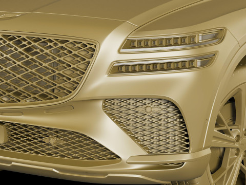 Genesis GV80 Coupe 2025 Modello 3D
