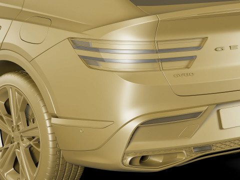 Genesis GV80 Coupe 2025 Modello 3D