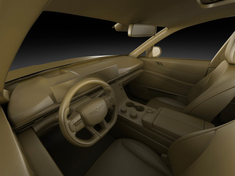 Genesis GV80 Coupe 2025 Modello 3D