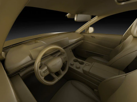 Genesis GV80 Coupe 2025 3D Model
