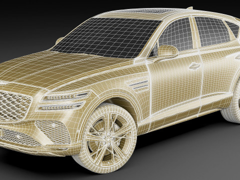Genesis GV80 Coupe 2025 Modello 3D