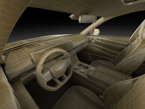 Genesis GV80 Coupe 2025 Modello 3D