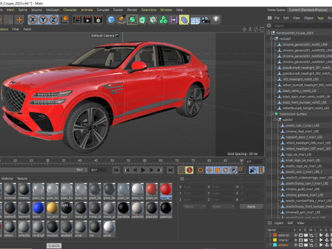 Genesis GV80 Coupe 2025 Modello 3D