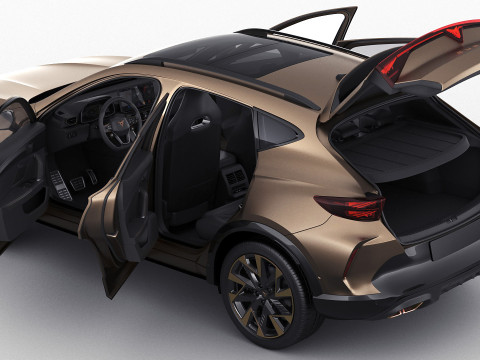 Cupra Formentor 2025 eHybrid and VZ 3D Model