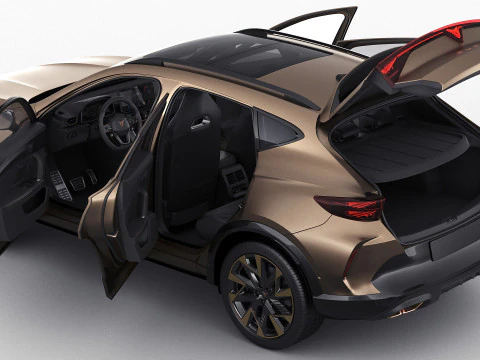 Cupra Formentor 2025 eHybrid and VZ 3D Model