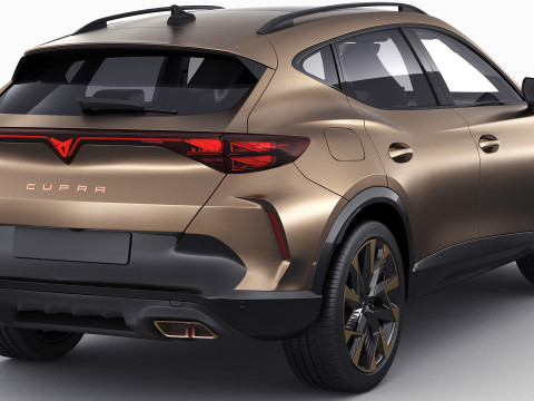 Cupra Formentor 2025 eHybrid and VZ 3D Model