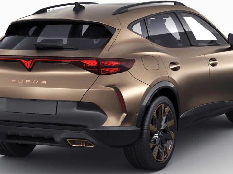 Cupra Formentor 2025 eHybrid and VZ 3D Model