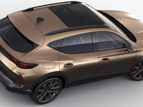 Cupra Formentor 2025 eHybrid and VZ 3D Model