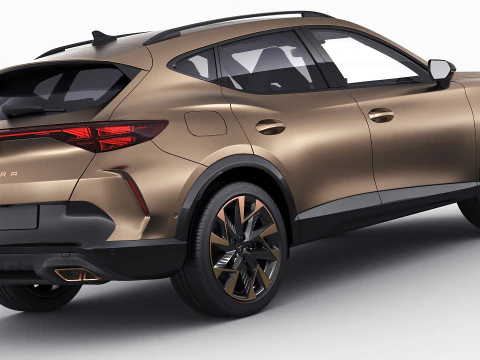 Cupra Formentor 2025 eHybrid and VZ 3D Model