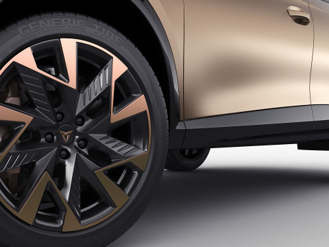 Cupra Formentor 2025 eHybrid and VZ 3D Model