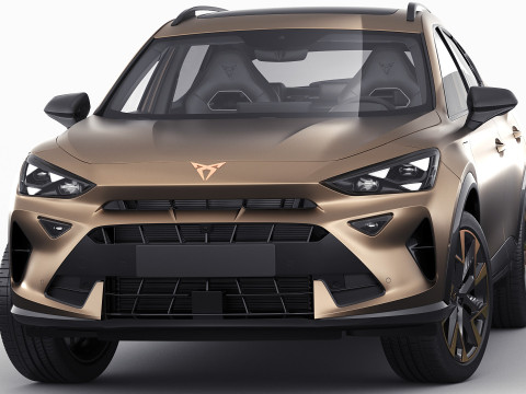 Cupra Formentor 2025 eHybrid and VZ 3D Model