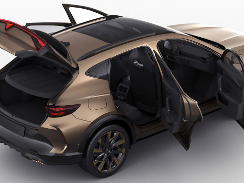 Cupra Formentor 2025 eHybrid and VZ 3D Model