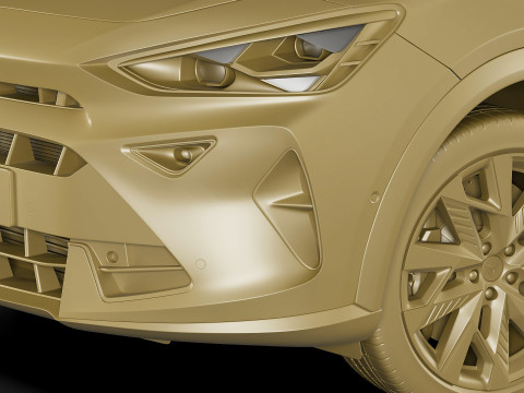 Cupra Formentor 2025 eHybrid and VZ 3D Model