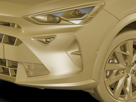 Cupra Formentor 2025 eHybrid and VZ 3D Model