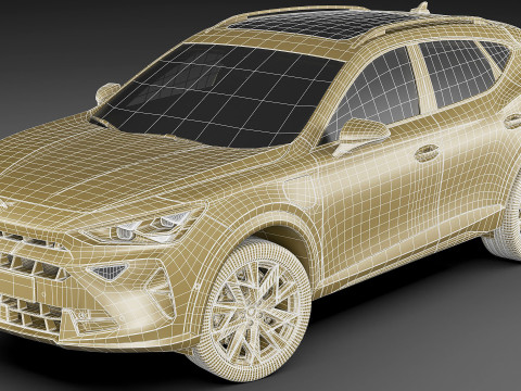 Cupra Formentor 2025 eHybrid and VZ 3D Model