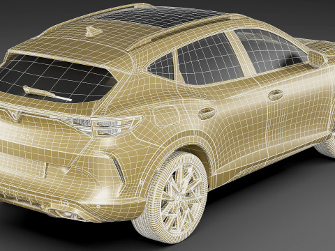 Cupra Formentor 2025 eHybrid and VZ 3D Model