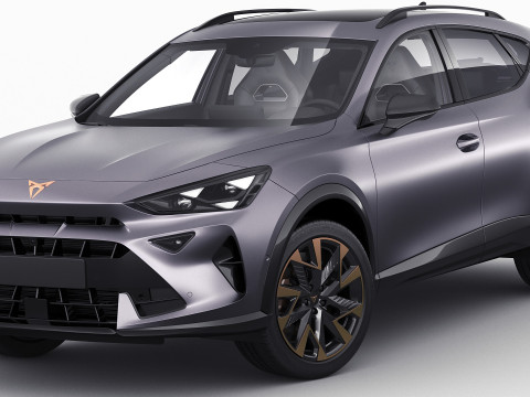 Cupra Formentor 2025 eHybrid and VZ 3D Model