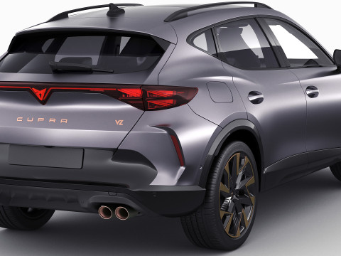 Cupra Formentor 2025 eHybrid and VZ 3D Model