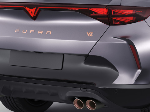 Cupra Formentor 2025 eHybrid and VZ 3D Model