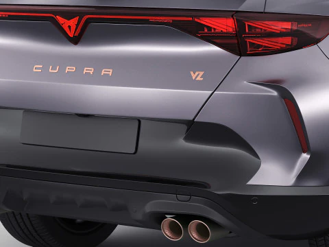 Cupra Formentor 2025 eHybrid and VZ 3D Model