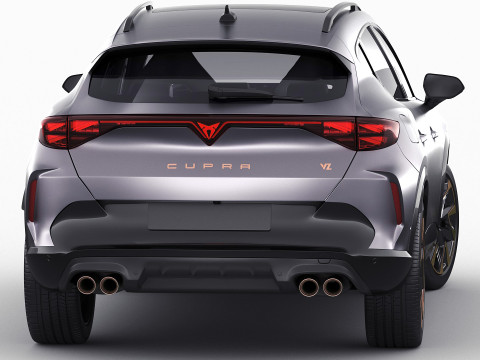Cupra Formentor 2025 eHybrid and VZ 3D Model