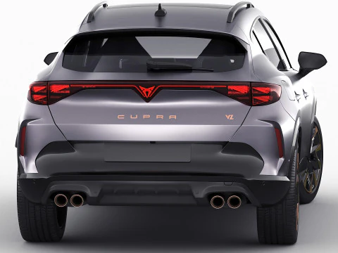 Cupra Formentor 2025 eHybrid and VZ 3D Model