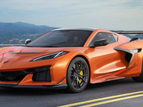 Corvette ZR1 Coupe C8 2025 Modelo 3D