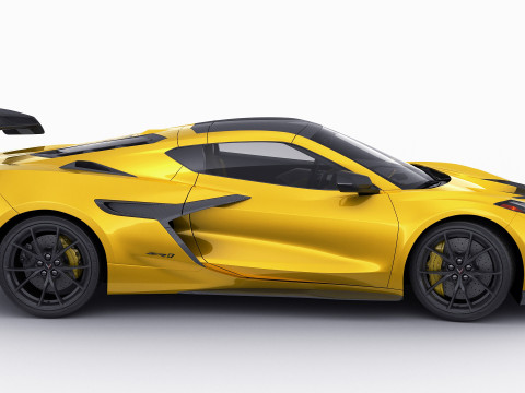 Corvette ZR1 Coupe C8 2025 Modelo 3D