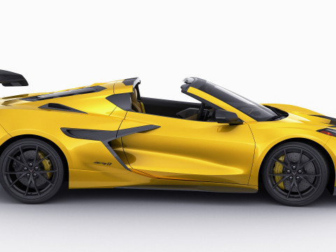 Corvette ZR1 Coupe C8 2025 Modelo 3D