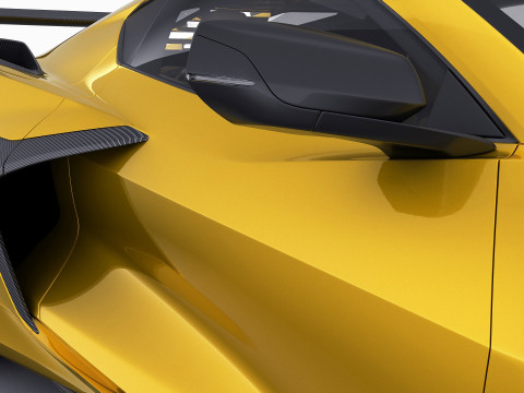 Corvette ZR1 Coupe C8 2025 Modelo 3D