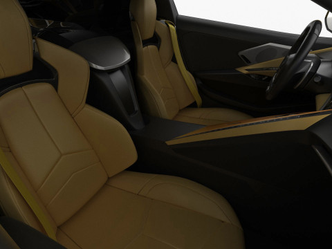 Corvette ZR1 Coupe C8 2025 Modelo 3D