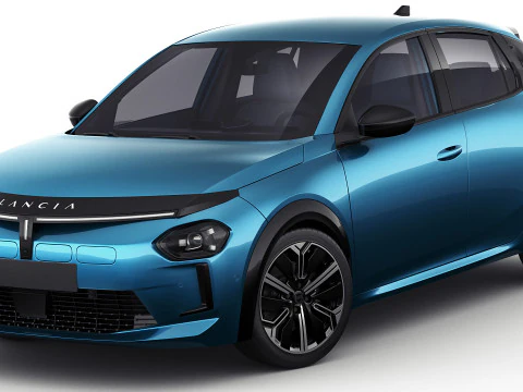 Lancia Ypsilon 2025 3D Model