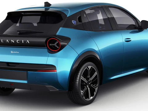 Lancia Ypsilon 2025 3D Model