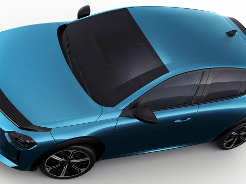 Lancia Ypsilon 2025 3D Model