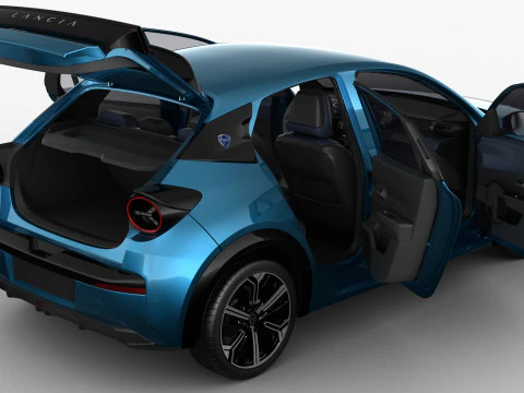 Lancia Ypsilon 2025 3D Model