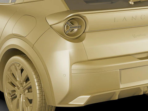 Lancia Ypsilon 2025 3D Model